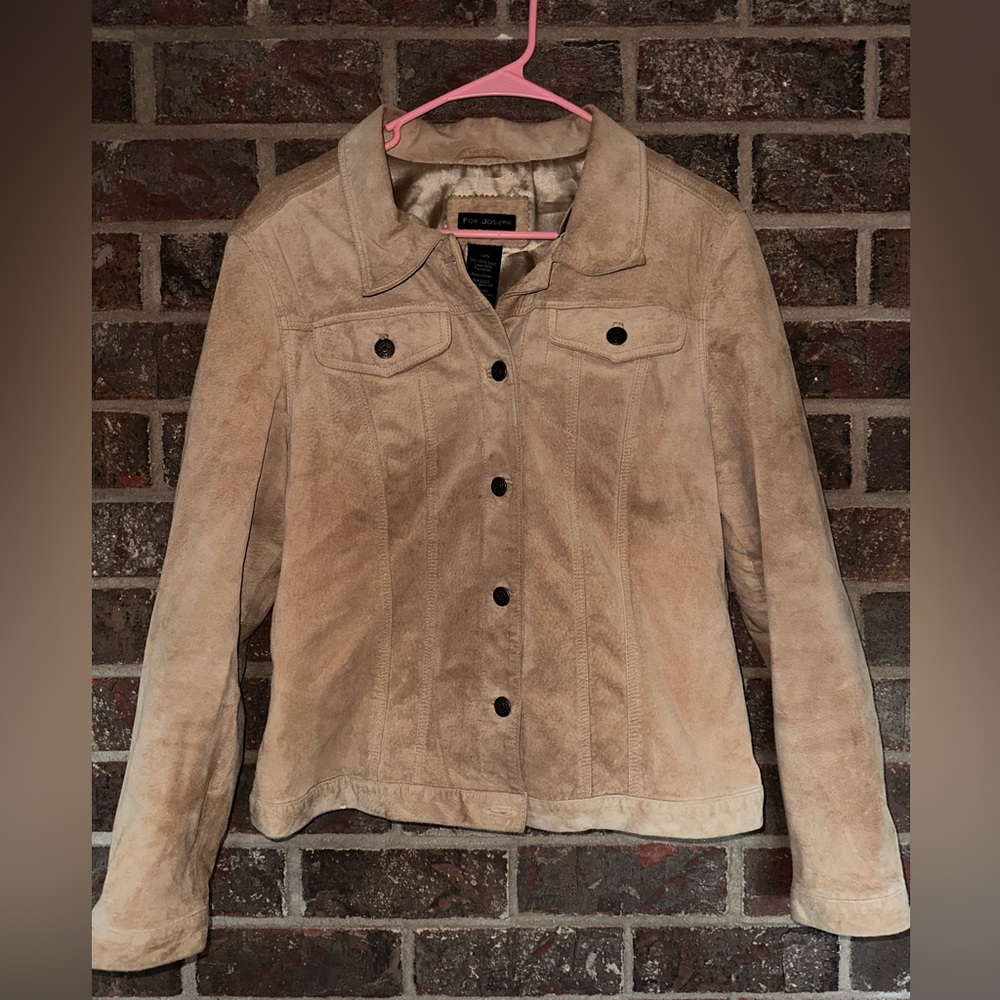 For Joseph Tan Suede Jacket
